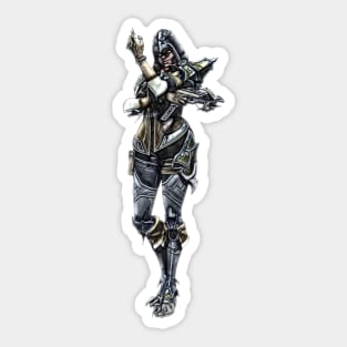 Overwatch Sombra Demon Hunter Skin Sticker